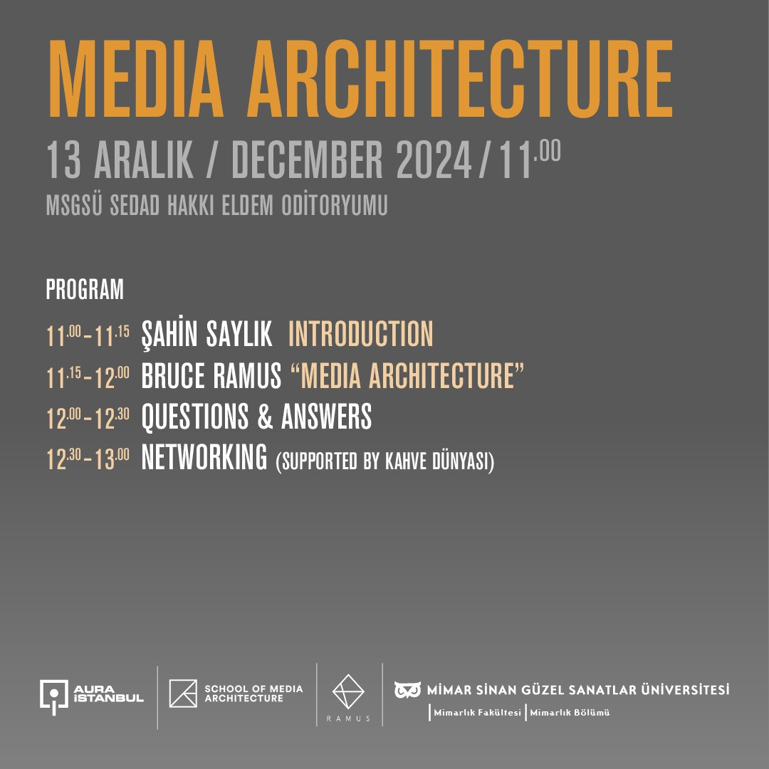 Media Architecture Mimar Sinan G Zel Sanatlar Niversitesi